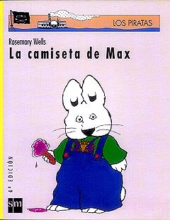 Tapa de La camiseta de Max, libro de Rosemary Wells